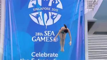 Aquatics Diving Platform Finals (Women) (Day 4) | Highlights | 28th SEA Games Singapore 2015 