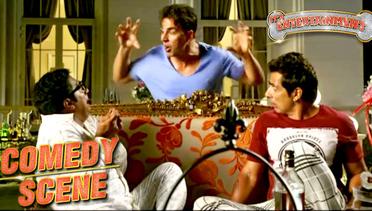 Akshay Kumar Scaring Prakash Raj And Sonu Sood - Comedy Scenes | Entertainment | Hindi Film | HD