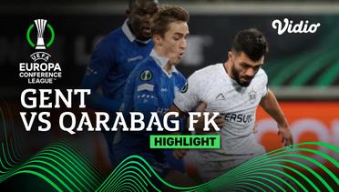 Highlights - Gent vs Qarabag FK | UEFA Europa Conference League 2022/23