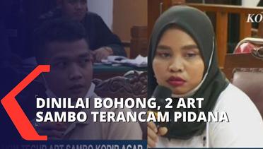 ART Ferdy Sambo Dinilai Bohong dalam Sidang, Hakim Ancam Pidana Susi dan Diryanto