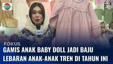 Pasar Tanah Abang Diserbu Pembeli: Gamis Anak Baby Doll Jadi Tren Tahun Ini | Fokus
