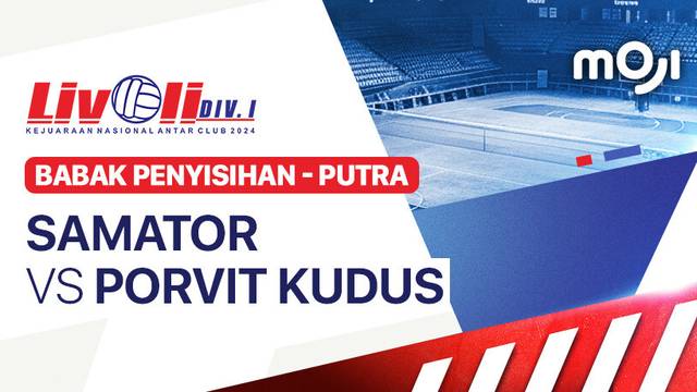 Putra: Samator vs Porvit Kudus - Full Match | Livoli Divisi 1 2024