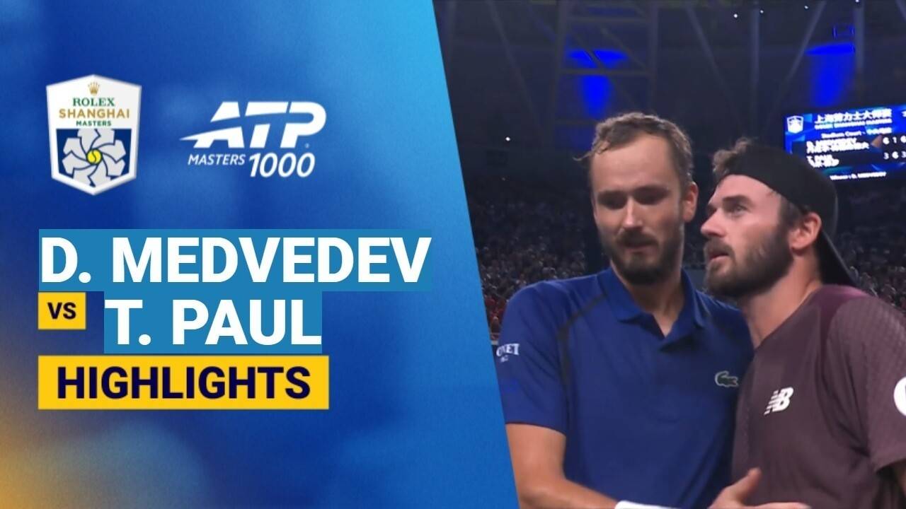 Daniil Medvedev vs Tommy Paul - Quarterfinal | ATP 1000: Rolex Shanghai Masters 2026