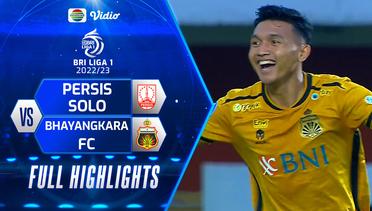 Full Highlights - Persis Solo VS Bhayangkara FC | BRI Liga 1 2022/2023