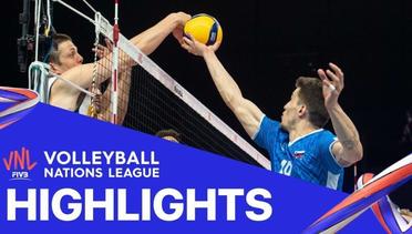 Match Highlight | VNL MEN'S - Italy 0 vs 3 Slovenia | Volleyball Nations League 2021