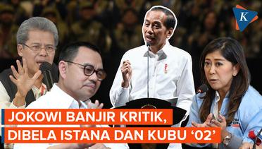 Jokowi Dibela Istana dan Kubu 02 Usai Bilang Boleh Kampanye dan Memihak