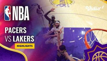 Indiana Pacers vs LA Lakers - Highlights | NBA Regular Season 2023/24