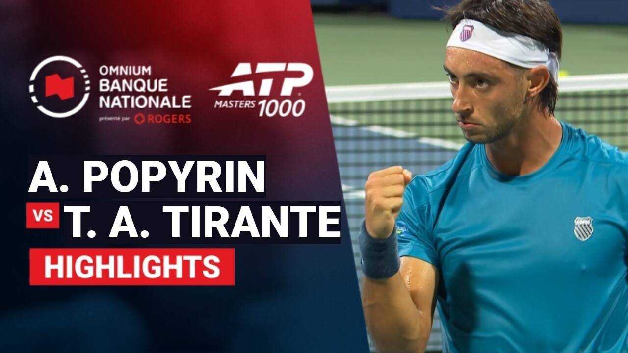 Alexei Popyrin vs Thiago Agustin Tirante - Round 3 (Rogers Court) | ATP 1000: National Bank Open presented by Rogers 2026