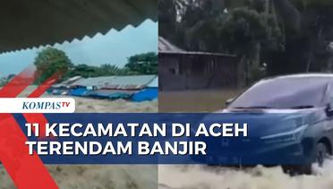 Curah Hujan Tinggi: 11 Kecamatan di Aceh Terendam Banjir, Ratusan Keluarga Mengungsi!