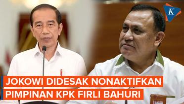 Jokowi Didesak Nonaktifkan Sementara Firli Bahuri yang Diduga Peras Syahrul Yasin Limpo