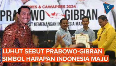 Luhut Puji Prabowo-Gibran, Sebut Simbol Harapan Indonesia Maju