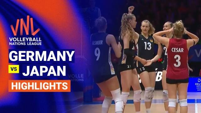 Women: Germany vs Japan - Highlight | Volleyball Nations League 2026