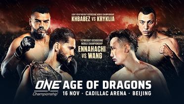 ONE Championship: AGE OF DRAGONS Weigh-Ins & Hydration Tests