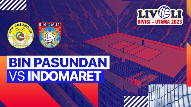Putra: BIN Pasundan vs Indomaret - Full Match | Livoli Divisi Utama 2023