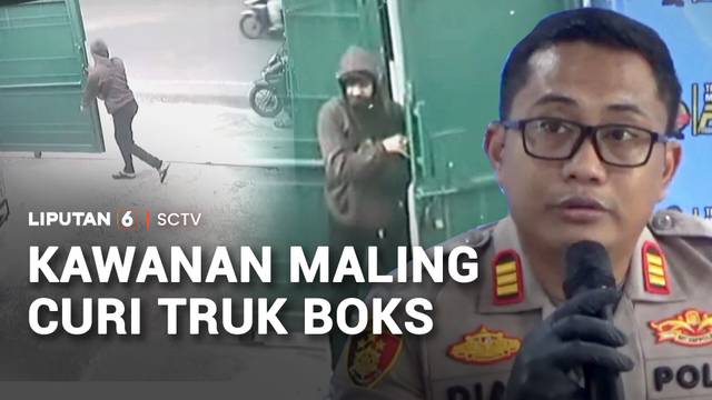 Komplotan Maling Mencuri Mobil Boks Milik Pabrik Percetakan | Liputan 6