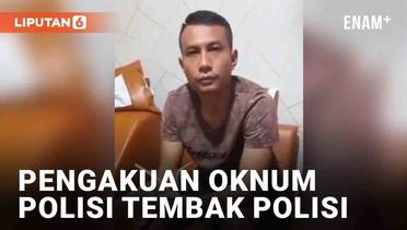 Viral Pengakuan Oknum Polisi Tembak Polisi di Lampung: Langsung Tembak Tanpa Cekcok