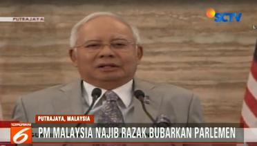 PM Malaysia Bubarkan Parlemen  Menjelang Pemilu Dimulai - Liputan6 Petang Terkini 