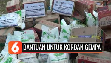 YPP SCTV-Indosiar Salurkan Bantuan untuk Korban Gempa Majene dan Mamuju | Liputan 6