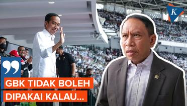 Alasan Menpora Izinkan Acara Relawan Jokowi, Tapi Larang Konser di GBK