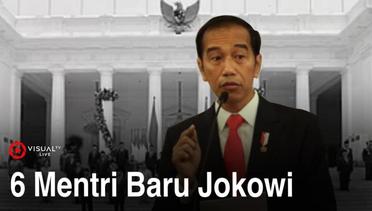 Inilah Enam Menteri Baru Kabinet Indonesia Maju yang Dilantik Jokowi