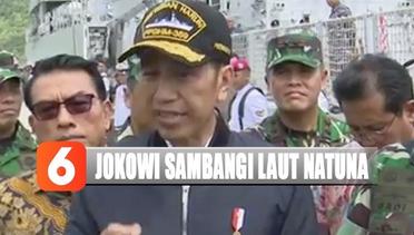Sambangi Perairan Natuna, Presiden Jokowi Tegaskan Hal Ini