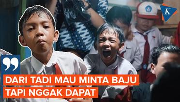 Momen Anak SD Histeris Lihat Jokowi