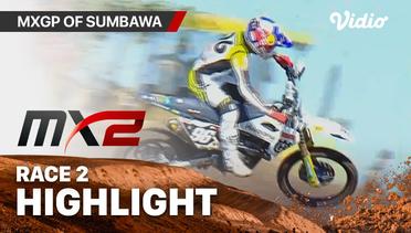 Highlights | Round 10 Sumbawa: MX2 | Race 2 | MXGP 2023