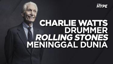 Charlie Watts Drummer Rolling Stones Meninggal Dunia