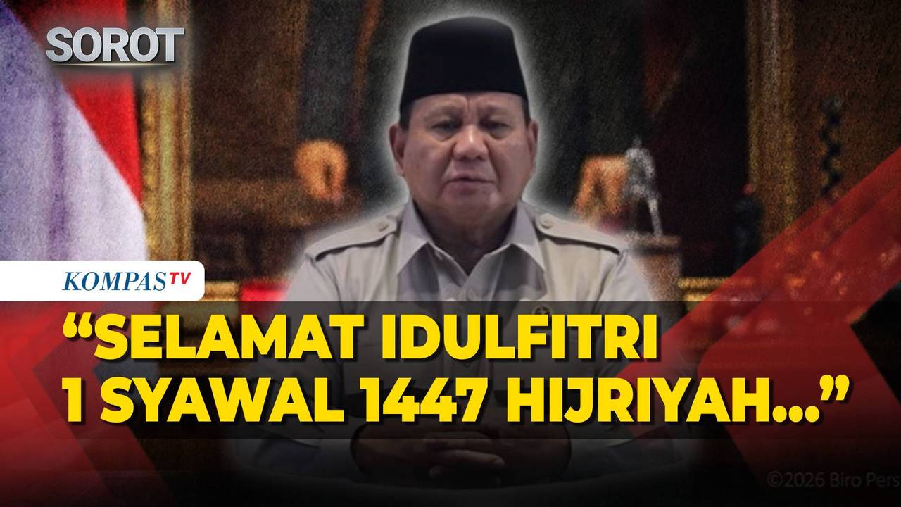 Prabowo Ucapkan Selamat Idulfitri 1 Syawal 1447 H, Ajak Perkuat ...