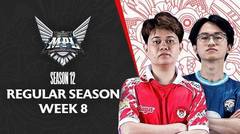 LIVE | MPL ID S12 | Regular Season Hari 4 Minggu 8 | Bahasa Indonesia