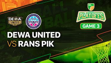 Full Match | Game 3: Dewa United Banten vs RANS PIK Basketball | IBL Playoffs 2023
