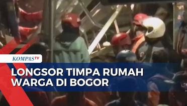 Longsor Timpa Rumah di Bogor, 2 Warga Tertimbun