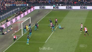 Feyenoord 2-1 PSV | Liga Belanda | Highlight Pertandingan dan Gol-gol