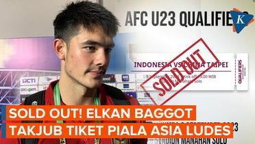 Elkan Baggott Takjub dengan Antusias Suporter di Indonesia