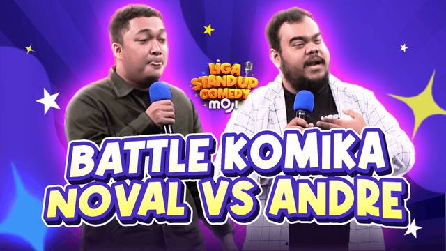 Noval (Depok) vs Andre Skuter (Jaksel) | Liga Stand Up Comedy Moji Episode 6