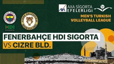 Full Match | Fenerbahce HDI Si̇gorta vs Ci̇zre Bld | Men's Turkish League 2022/23