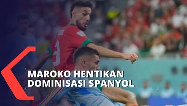 Lewat Adu Penalti, Maroko Bungkam Spanyol 3-0