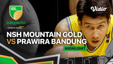 Highlights | NSH Mountain Gold Timika vs Prawira Bandung | IBL Tokopedia 2022