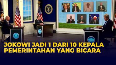 Pertemuan MEF 2021, Jokowi Jadi 1 dari 10 Kepala Negara Yang Berpidato