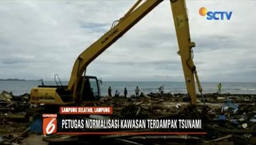 34 Alat Berat Diturunkan untuk Normalisasi Kawasan Terdampak Tsunami – Liputan 6 Terkini  