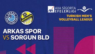 Full Match |  Arkas Spor vs Sorgun Bld | Men's Turkish League