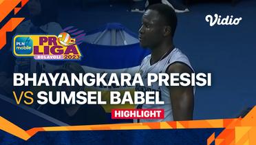 Highlights | Jakarta Bhayangkara Presisi vs Palembang Bank Sumsel Babel | PLN Mobile Proliga Putra 2023