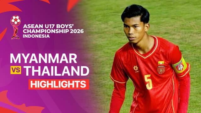 Myanmar vs Thailand - Highlight | ASEAN U17 Boys' Championship 2026