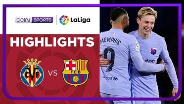 Match Highlights | Villarreal 1 vs 3 Barcelona | LaLiga Santander 2021
