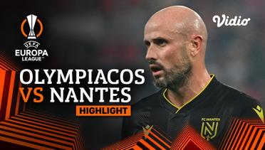 Highlights  - Olympiacos vs Nantes | UEFA Europa League 2022/23