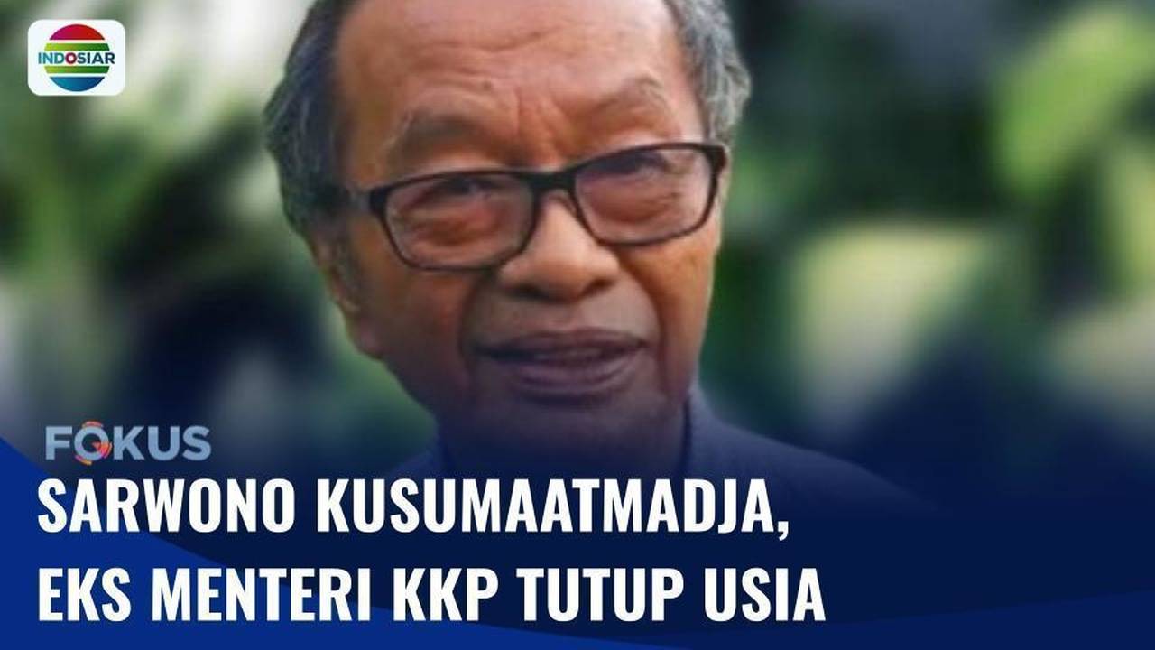 Kabar Duka! Mantan Menteri Kelautan dan Perikanan, Sarwono ...