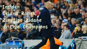 Celana Zidane Robek Saat Madrid Lawan Man City