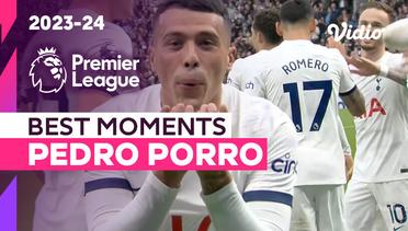 Aksi Pedro Porro | Tottenham vs Nottingham Forest | Premier League 2023/24