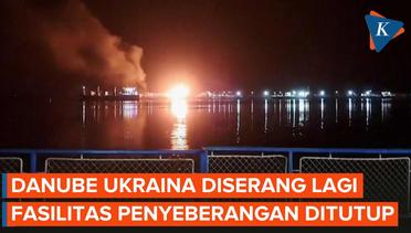 Ledakan di Ukraina Tutup Lalu Lintas di Penyeberangan Danube di Romania