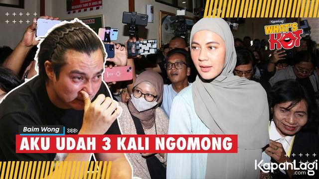 Beredar Rekaman Diduga Detik-Detik Baim Wong Mengucap Cerai Pada Paula Verhoeven